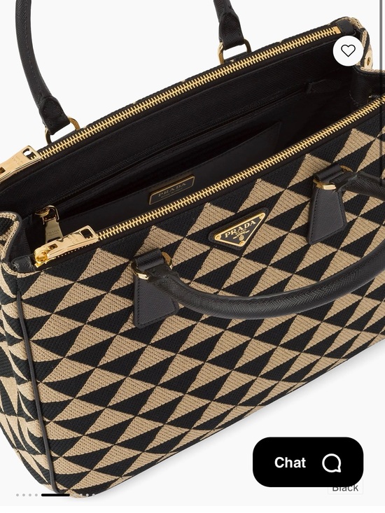 Prada Handbags - Prada

Medium Symbole Embroidered Fabric Top Handle Bag